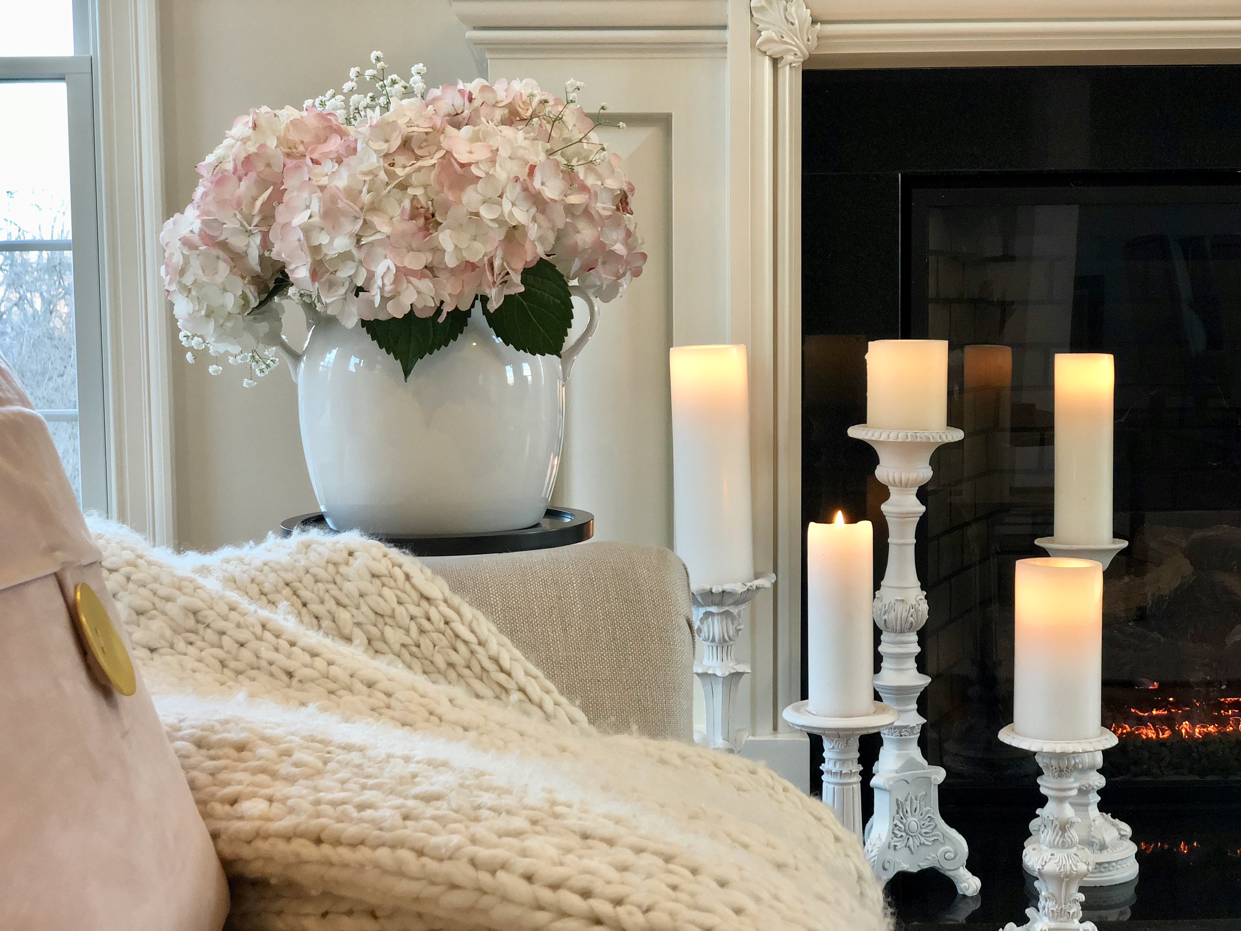 Cozy Winter Home Decor Slowly Transitioning to Spring Happy Haute Home
