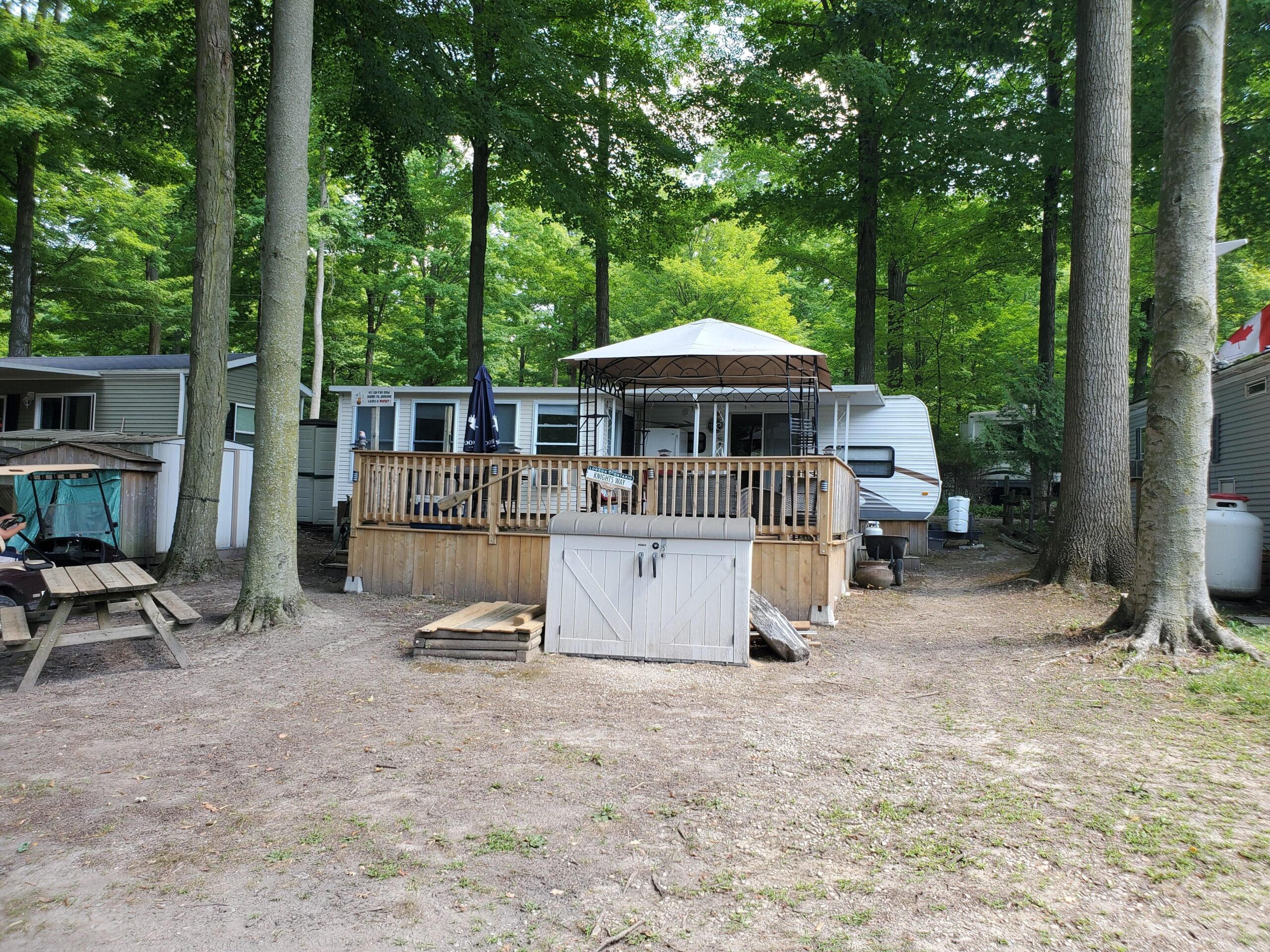 Used Travel Trailers & Park Models for Sale at Happy Hills Resort