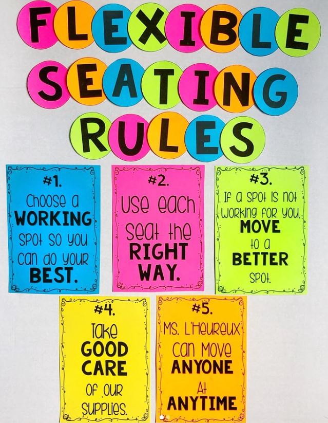 The Scoop About Flexible Seating HappyHill Teacher