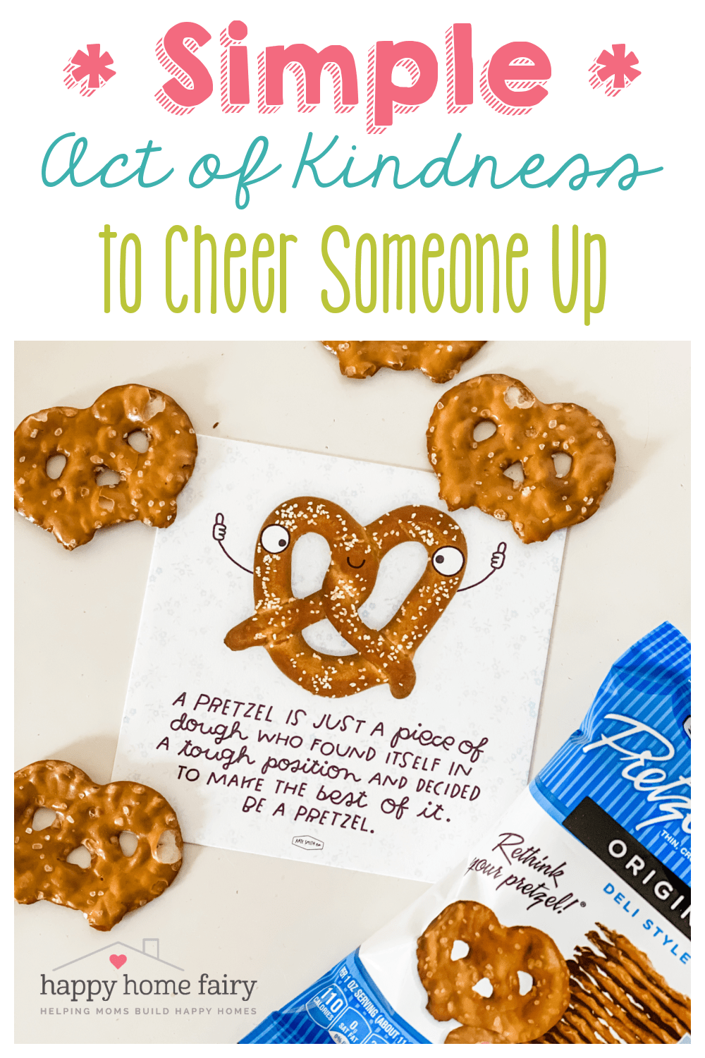 Act of Kindness to Cheer Someone Up - Happy Home Fairy