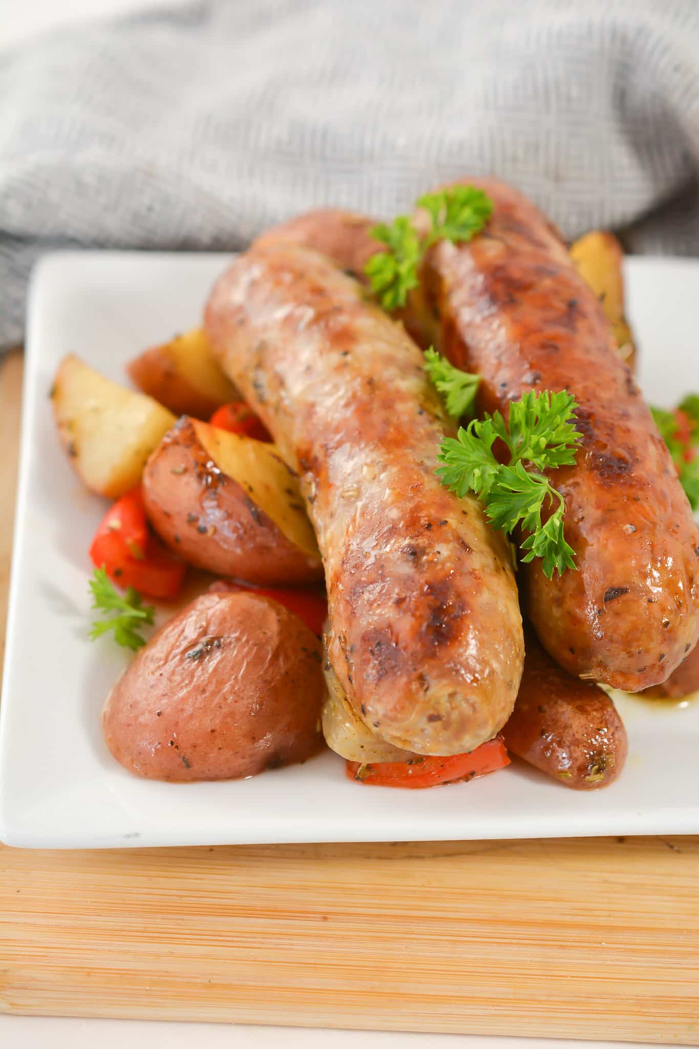 Roasted Sausage and Potatoes Happy Homeschool Nest