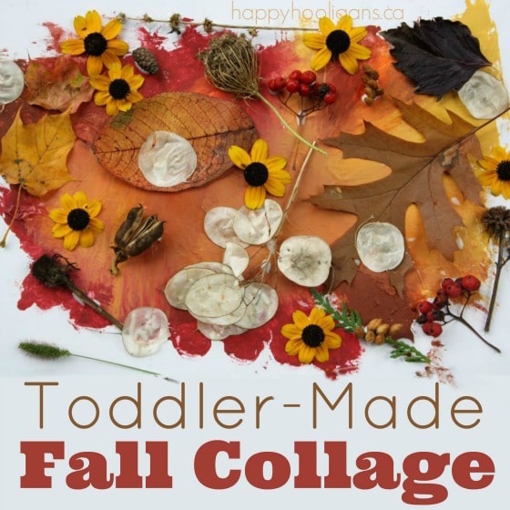 Fabulous Fall Collage for Toddlers Happy Hooligans