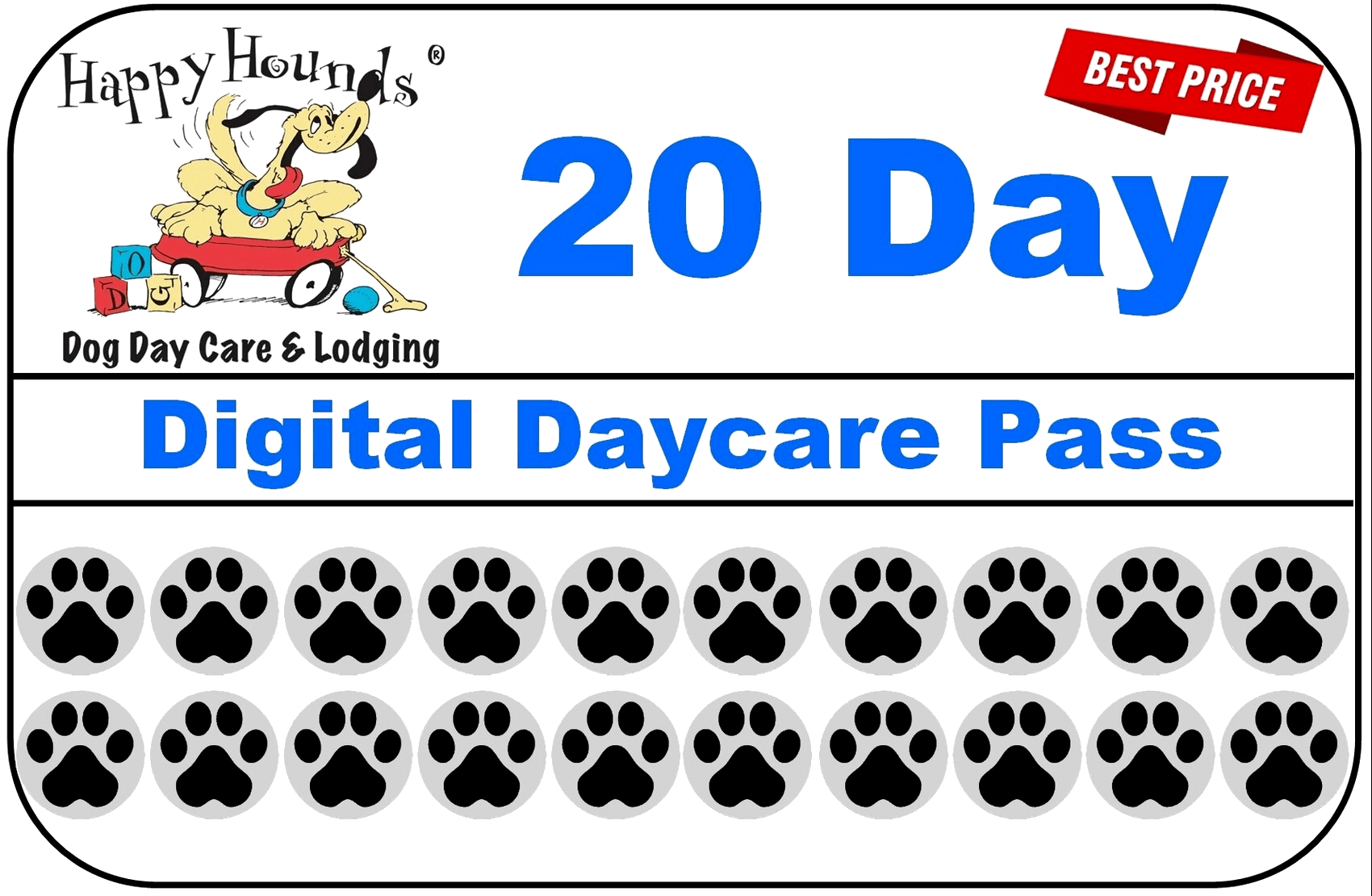 2024 Spring SALE Happy Hounds Dog Day Care & Lodging