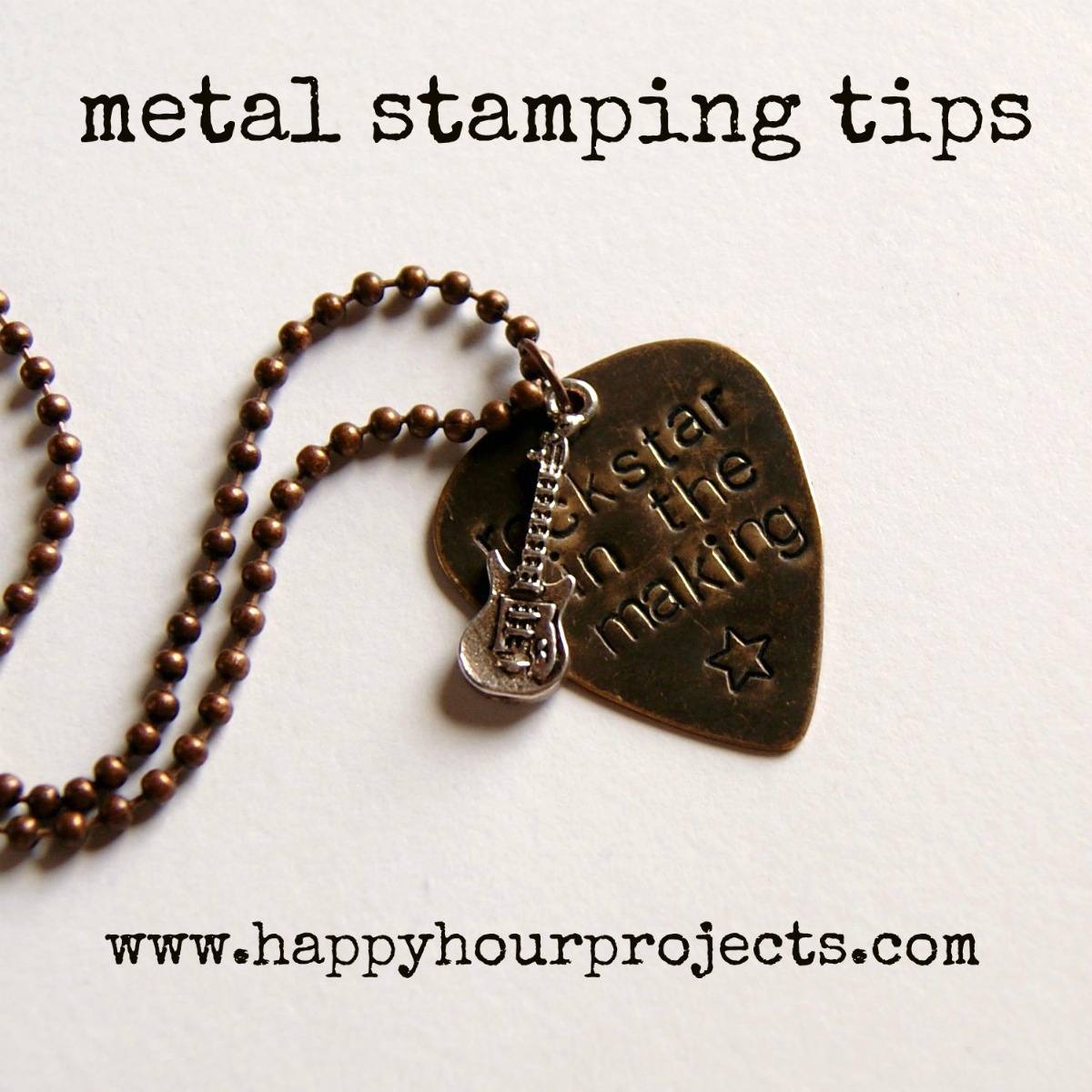Jewelry Stamping Tutorial for Beginners at