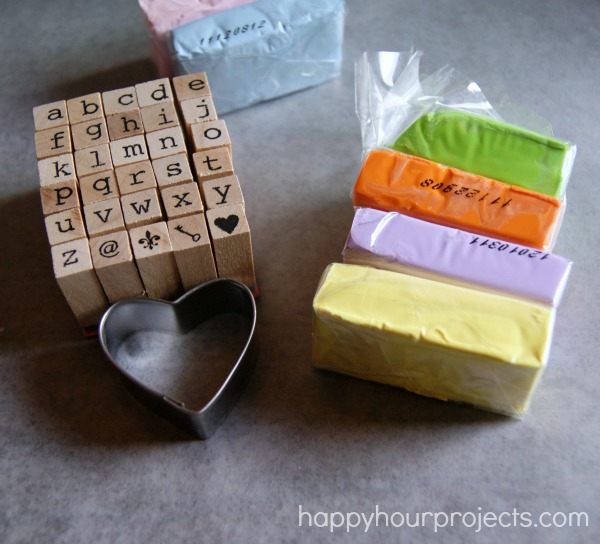Polymer Clay Gift Tags For Valentine's Day Happy Hour Projects