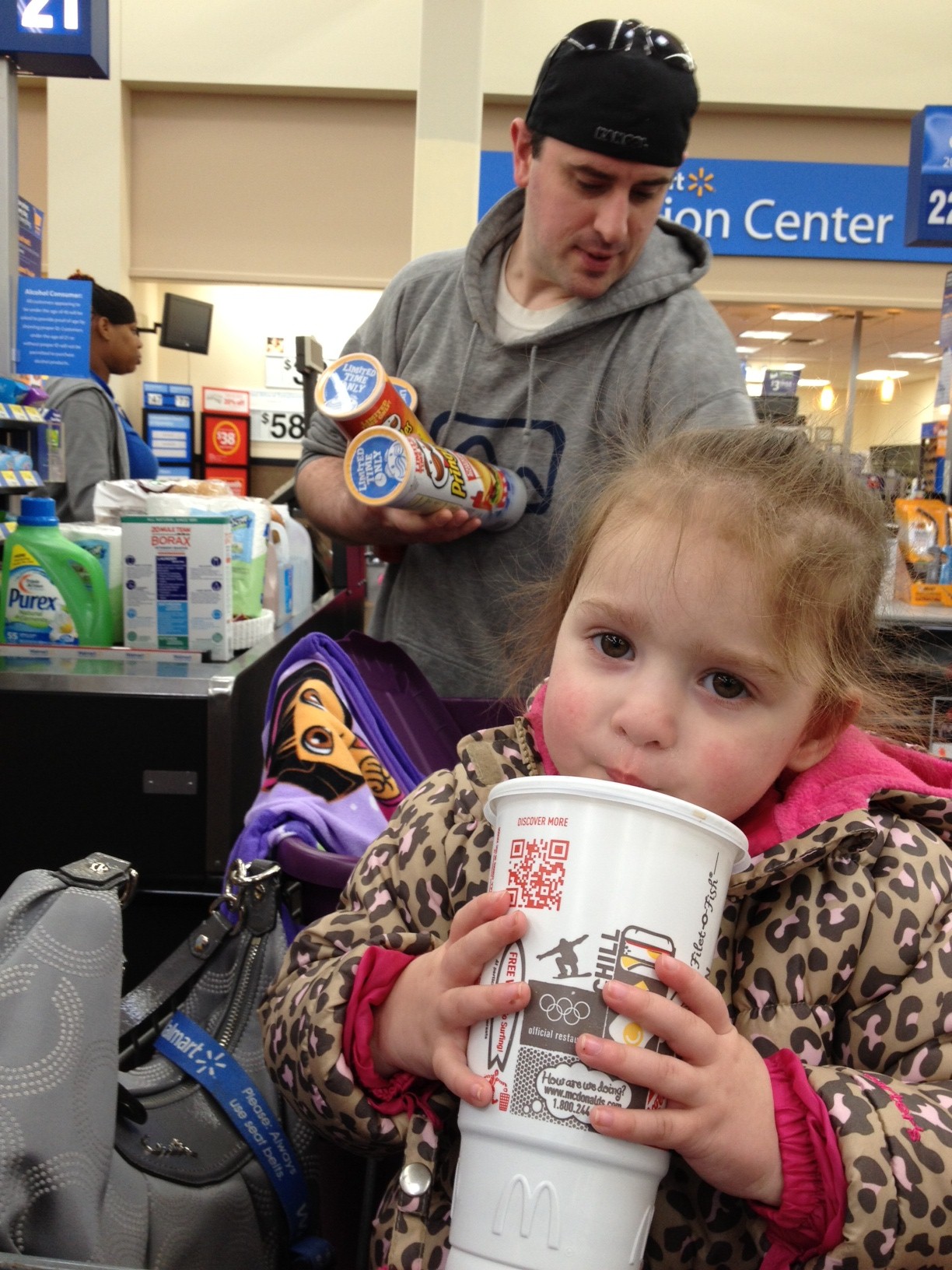 Shopping at Walmart Happy Hour Projects