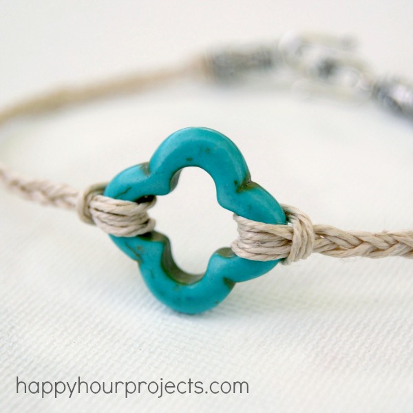 10Minute Hemp Bracelet Happy Hour Projects