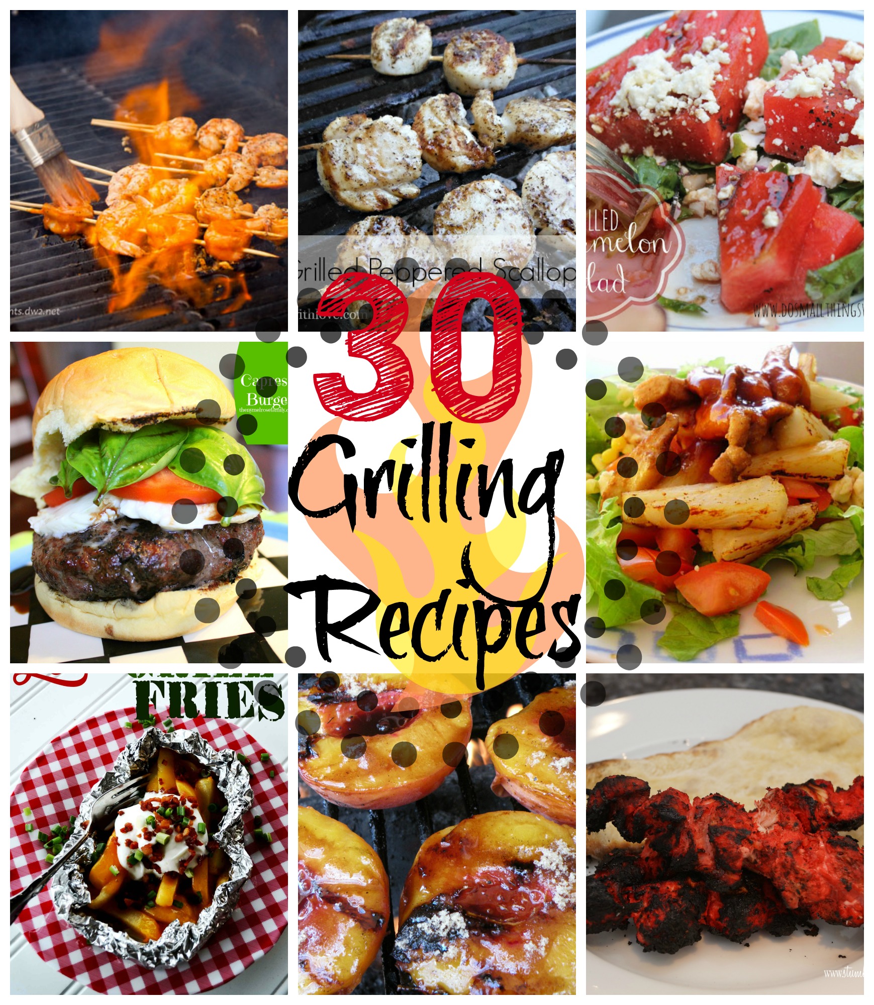 30 Recipes for Grilling Out! Happy Hour Projects