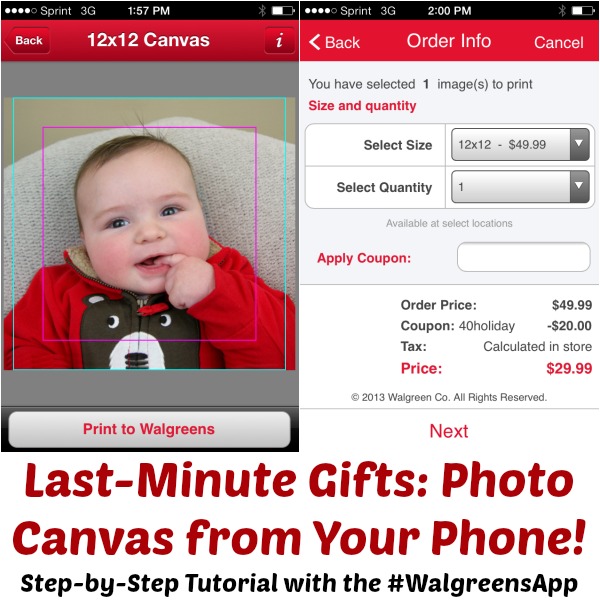 Tutorial Photo Canvas From Your Phone With the 