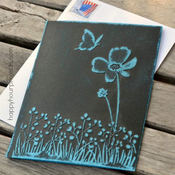 Handwritten Notes Are Still Important (and How to Make Easy Embossed Greeting Cards) Happy