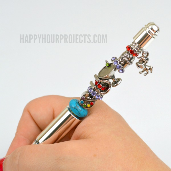 Easy DIY Gifts Charm Bead Pen Happy Hour Projects