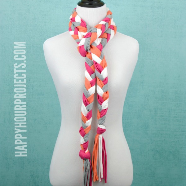 Braided Tassel Scarf 2 Happy Hour Projects