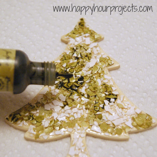 Eggshell Christmas Ornaments Happy Hour Projects