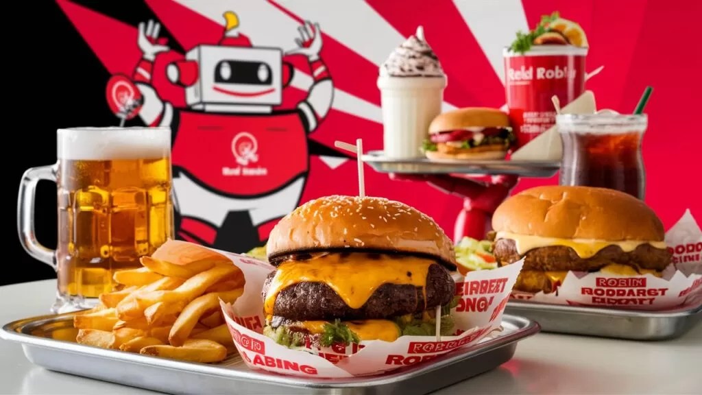 Red Robin Happy Hour Times with Menu Prices 2025
