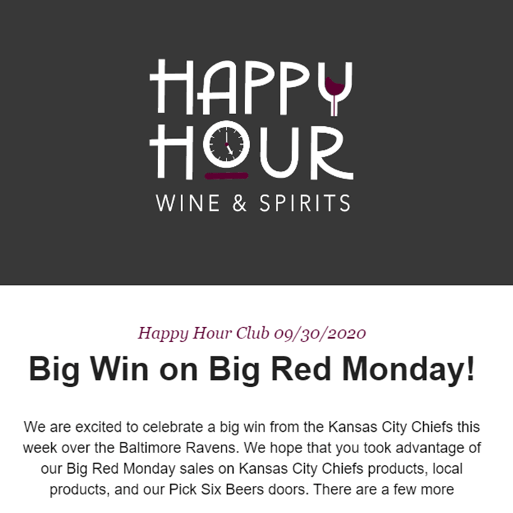 The Newest Liquor Store in Lansing, KS Happy Hour Wine & Spirits