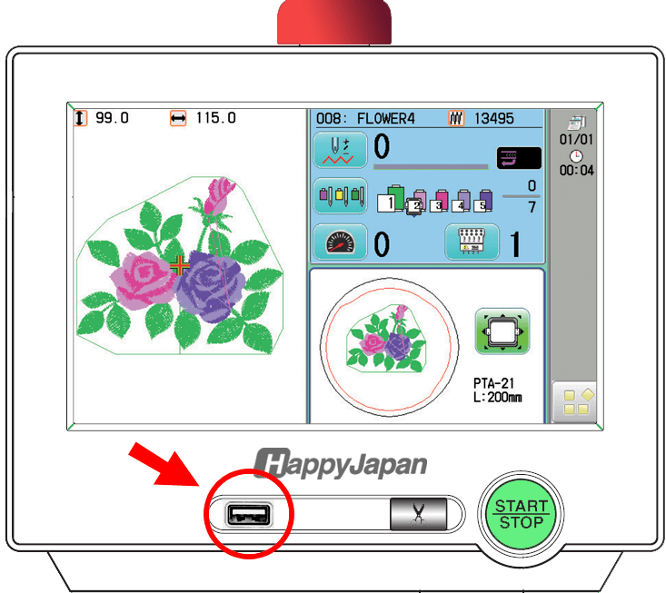 Firmware Page for 7-inch Touchscreen Machines - Texmac