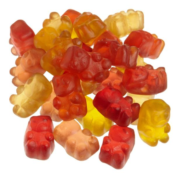 What are gummy bears made from？