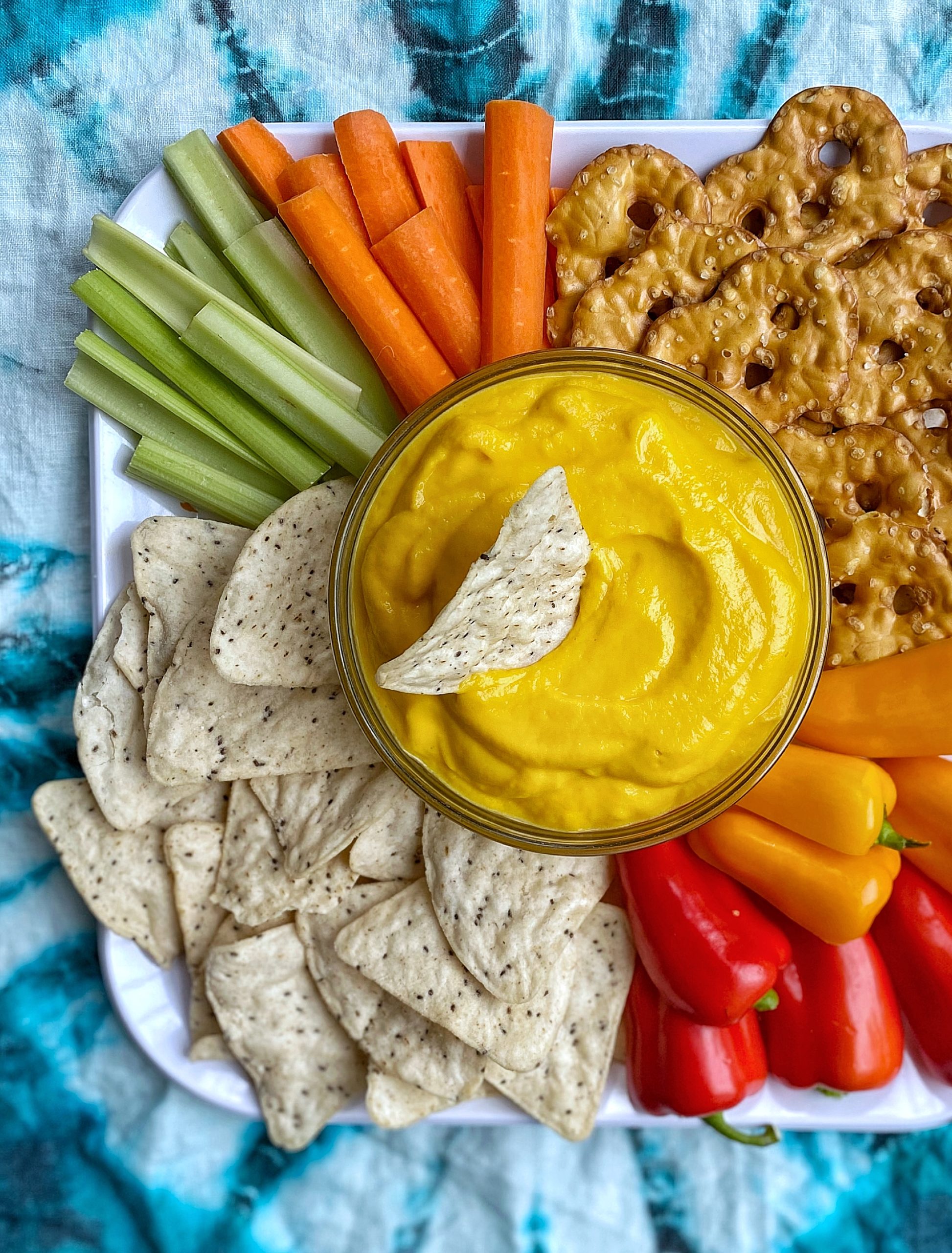 Healthy Cheese Dip (Veggie Packed!) Happy Kids Kitchen by Heather
