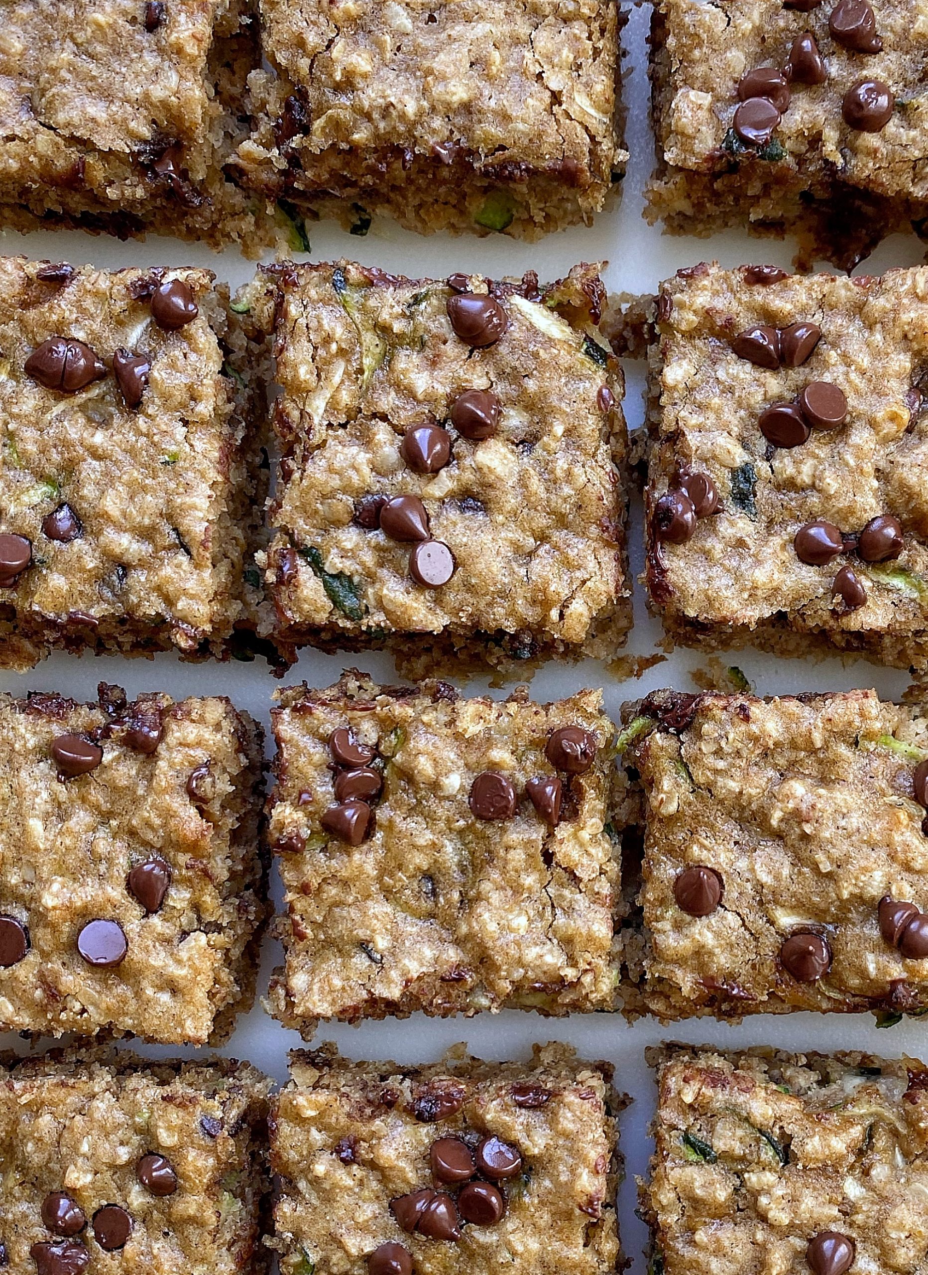Chocolate Chip Zucchini Bread Bars Happy Kids Kitchen by Heather Wish