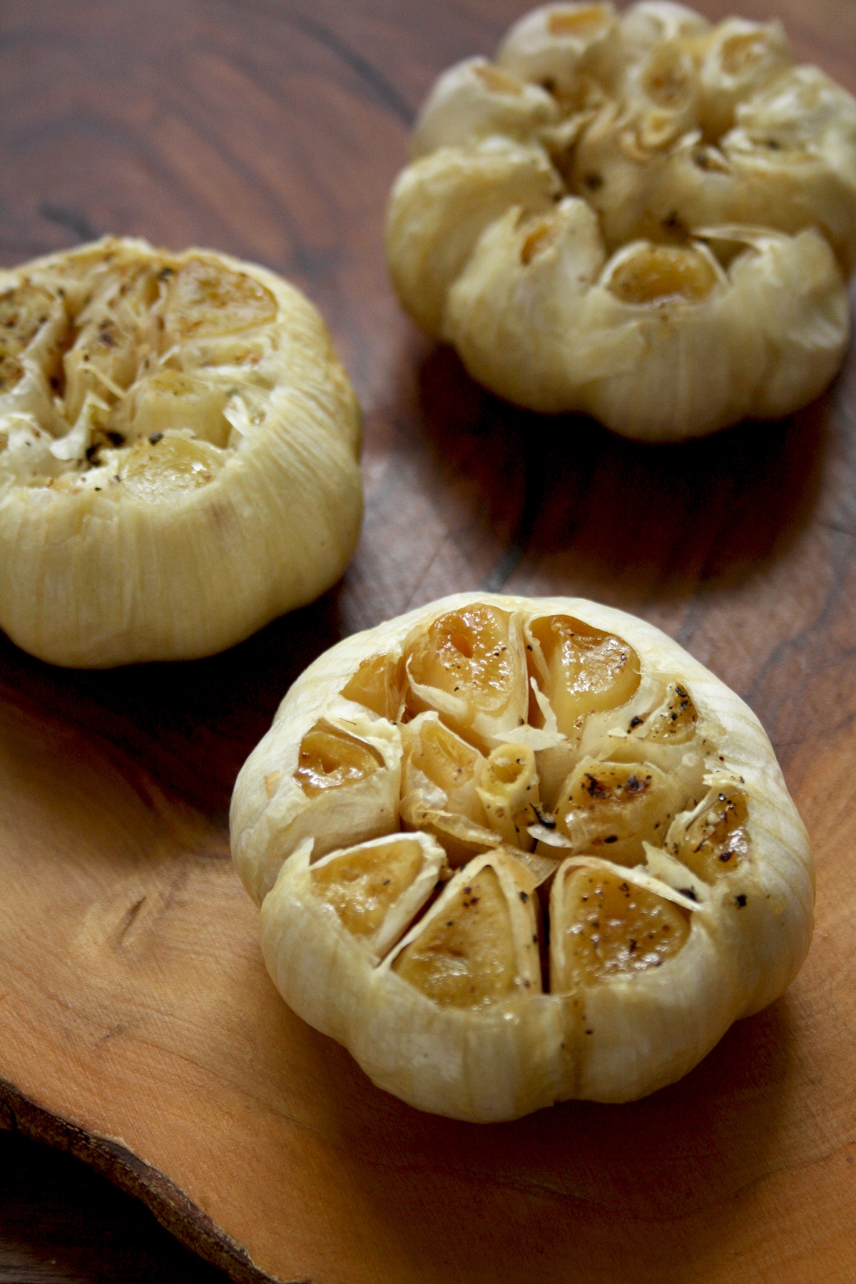 Roasted Garlic Dressing • Happy Kitchen.Rocks