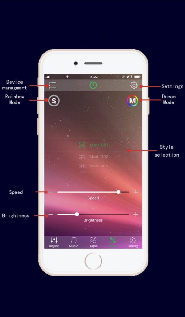 How to set up Happy manual) Happy Lighting