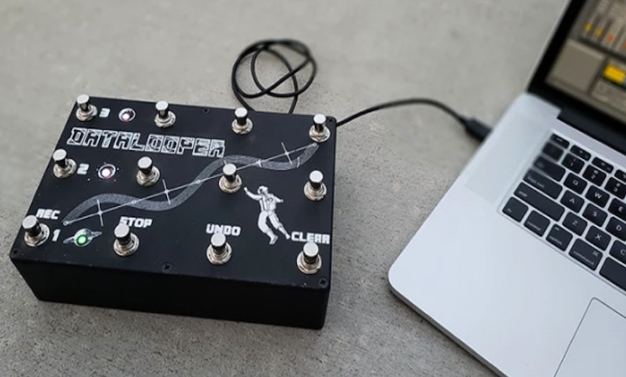 The DataLooper is a New Midi Looper Pedal that Controls Ableton Live