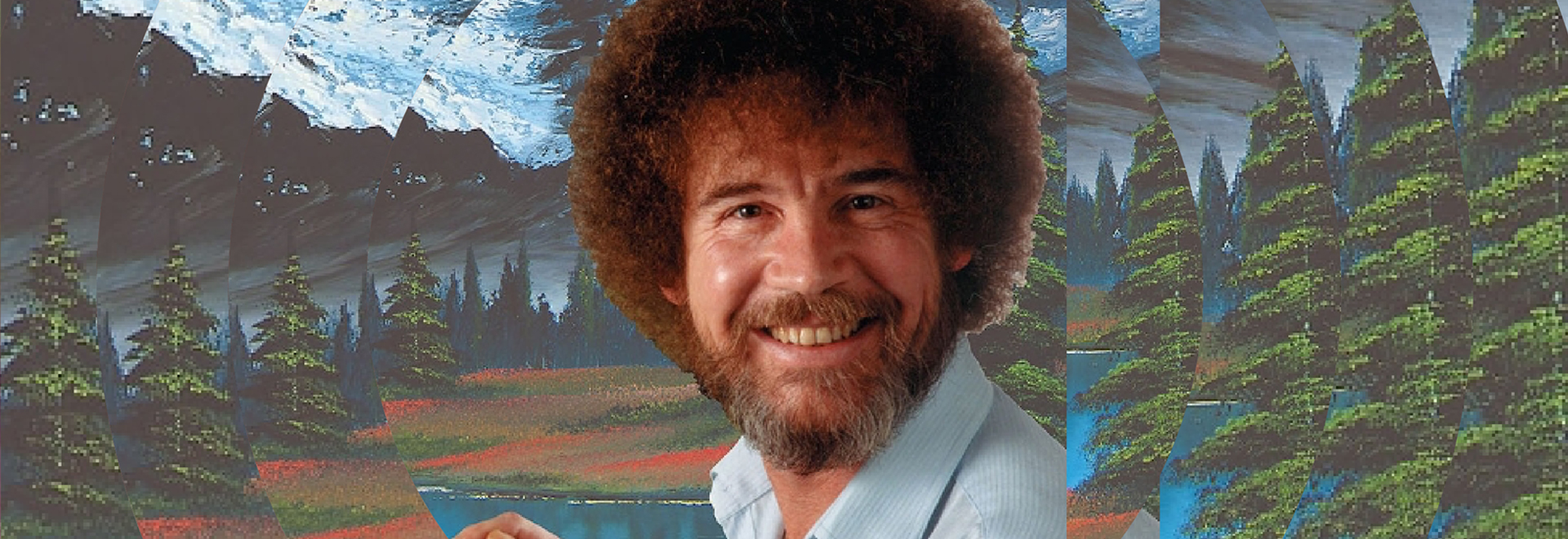 Bob Ross popculture's most treasured artist