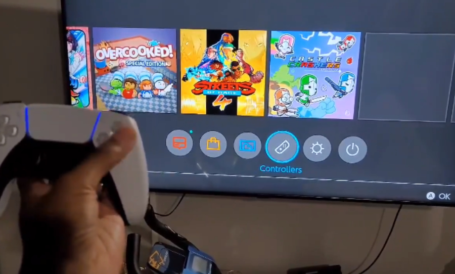The PS5 controller works on Nintendo Switch, for some reason - Clocked