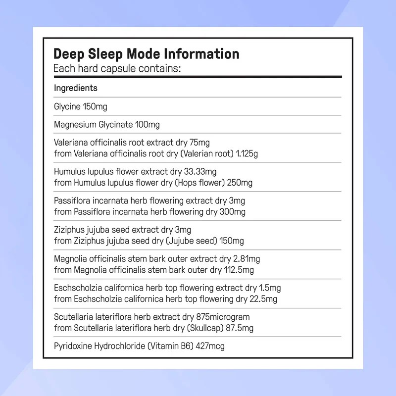 NEW & Ultra Potent Deep Sleep Mode (works fast) Happy Mammoth AU