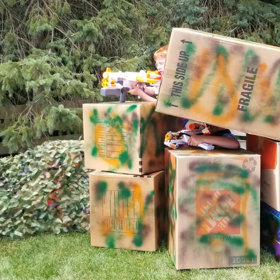 Awesome Nerf Wars Birthday Party Ideas for 2024 Happy Mom Hacks