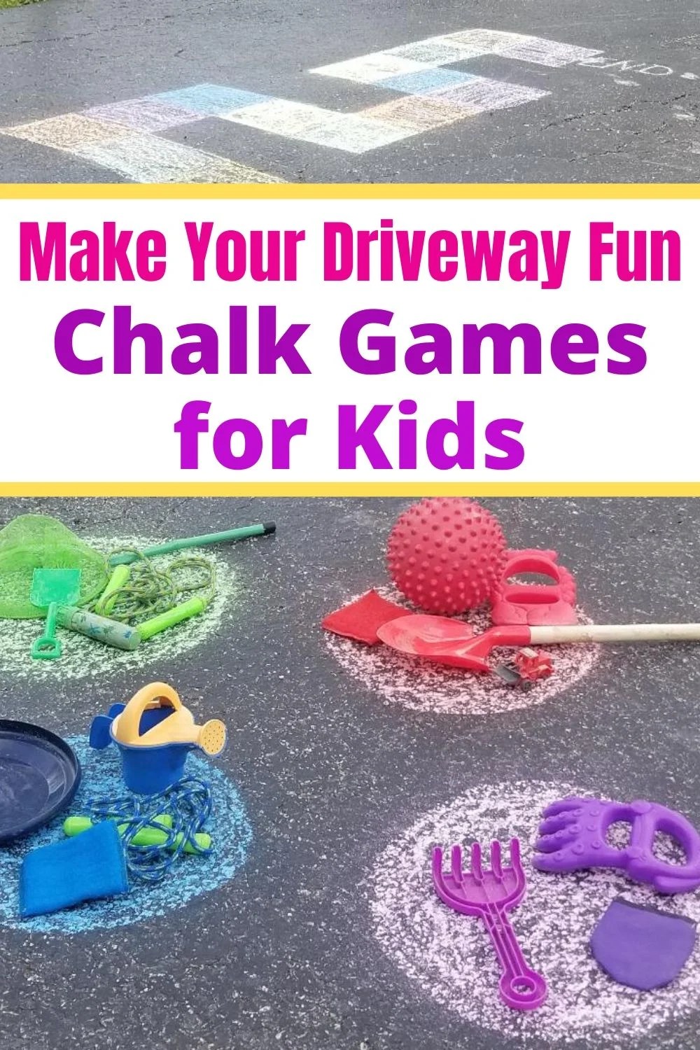 Fun Outdoor Sidewalk Chalk Games for Kids Happy Mom Hacks