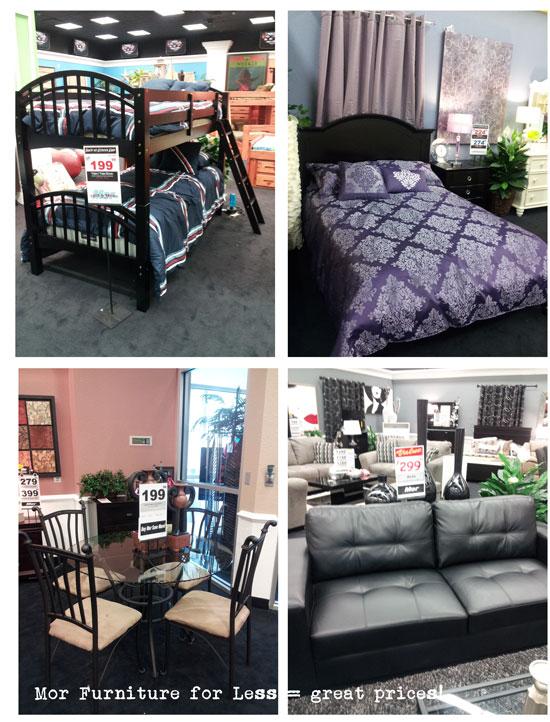{Locals + Beyond} Spotted Fox 49 for 200 at Mor Furniture for Less! Happy Money Saver