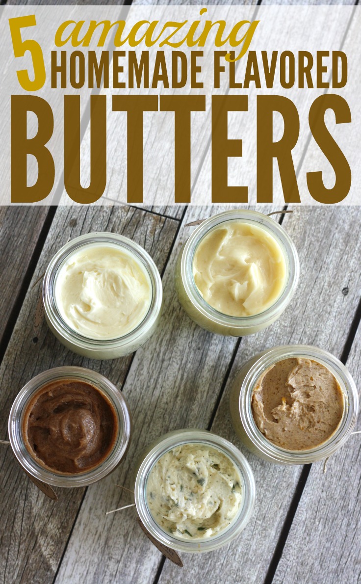 5 Homemade Flavored Butter Recipes