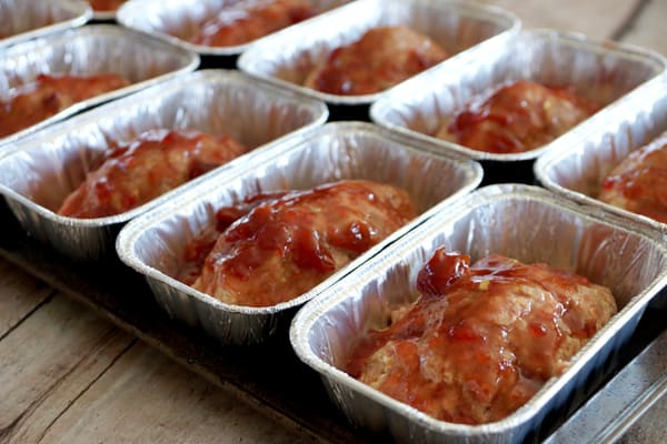 Freezer Mini Meatloaf Recipe
