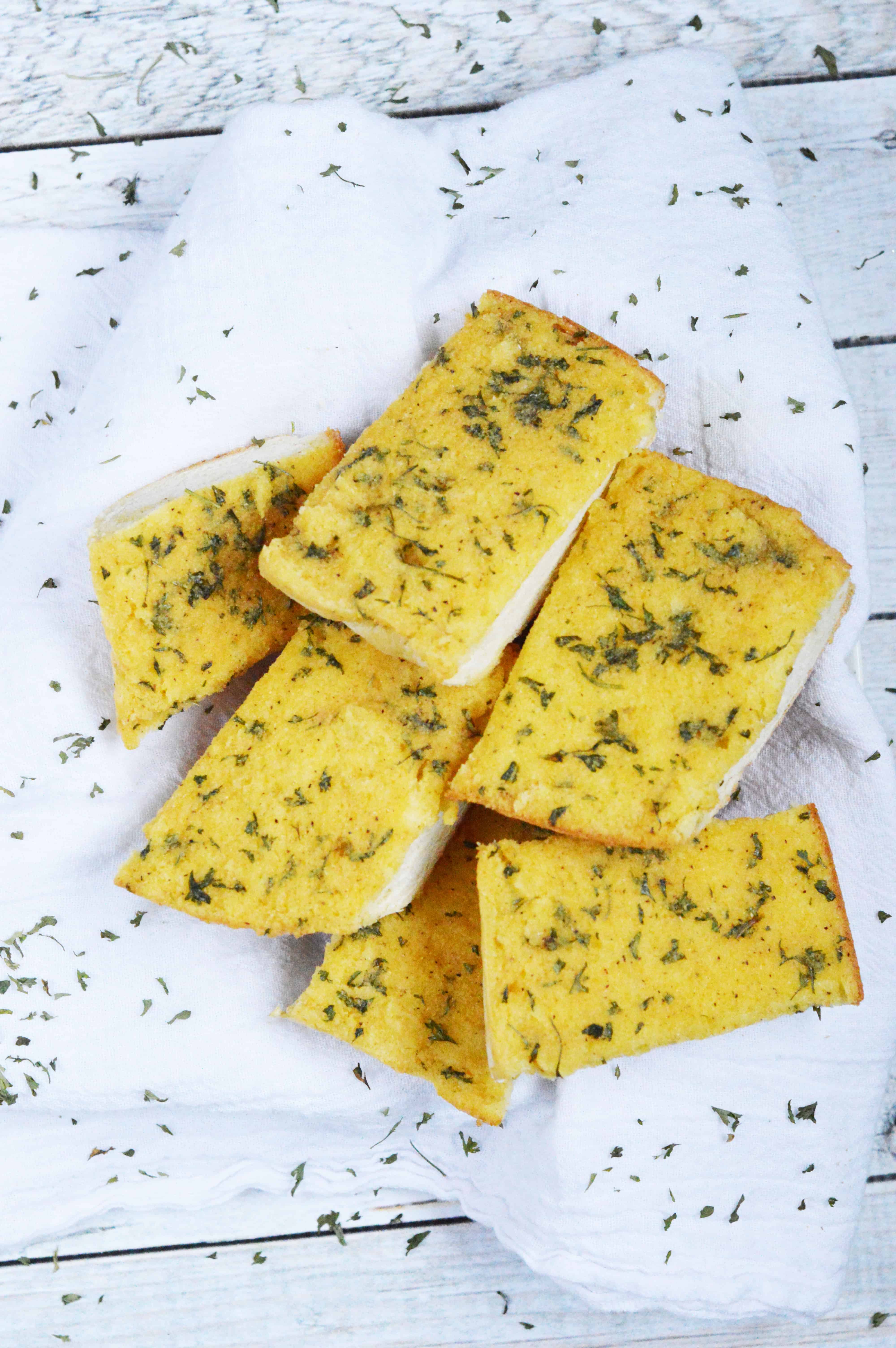 Make Ahead Freezer Friendly Garlic Bread Recipe Happy