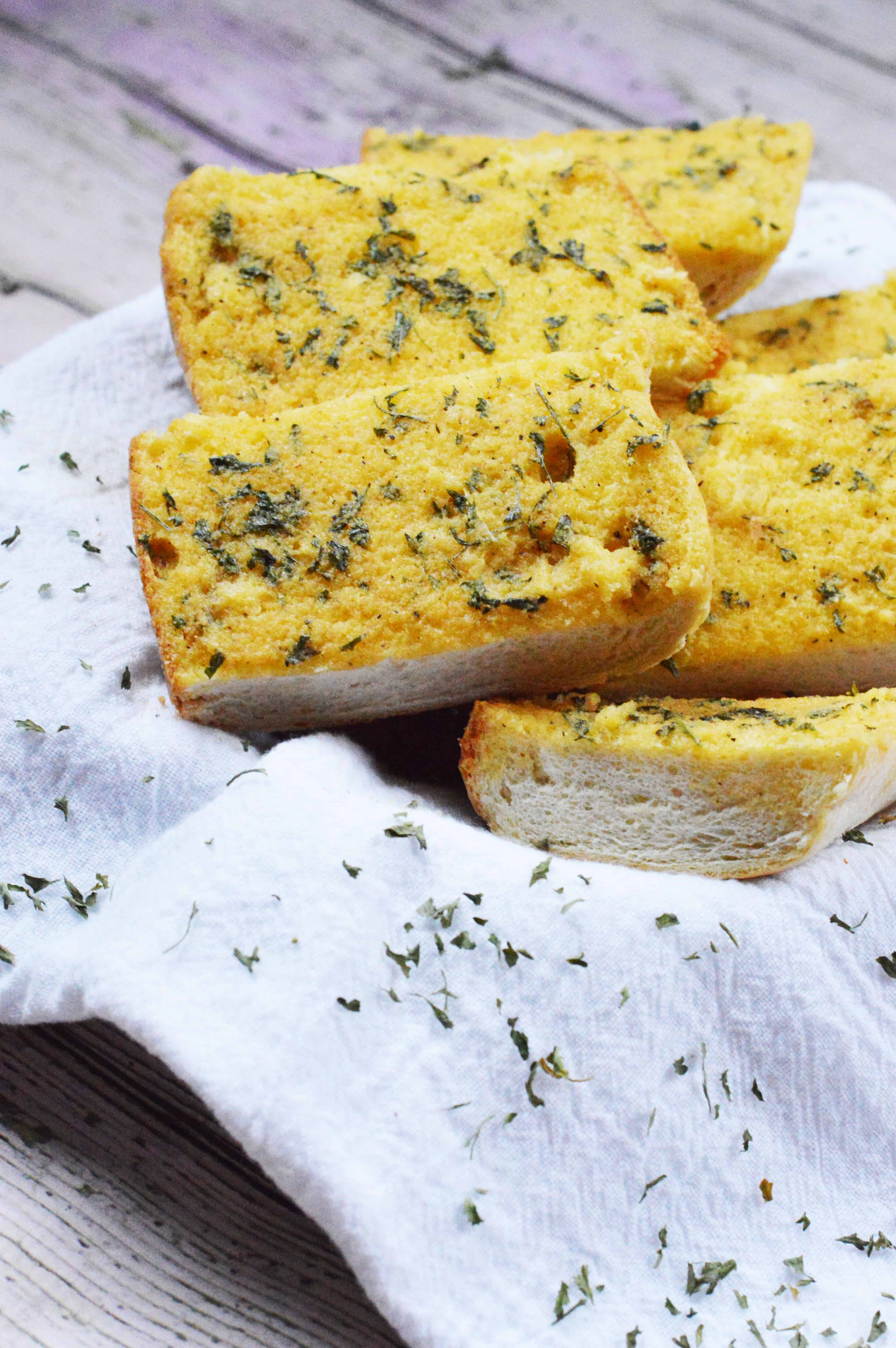 Make Ahead Freezer Friendly Garlic Bread Recipe Happy