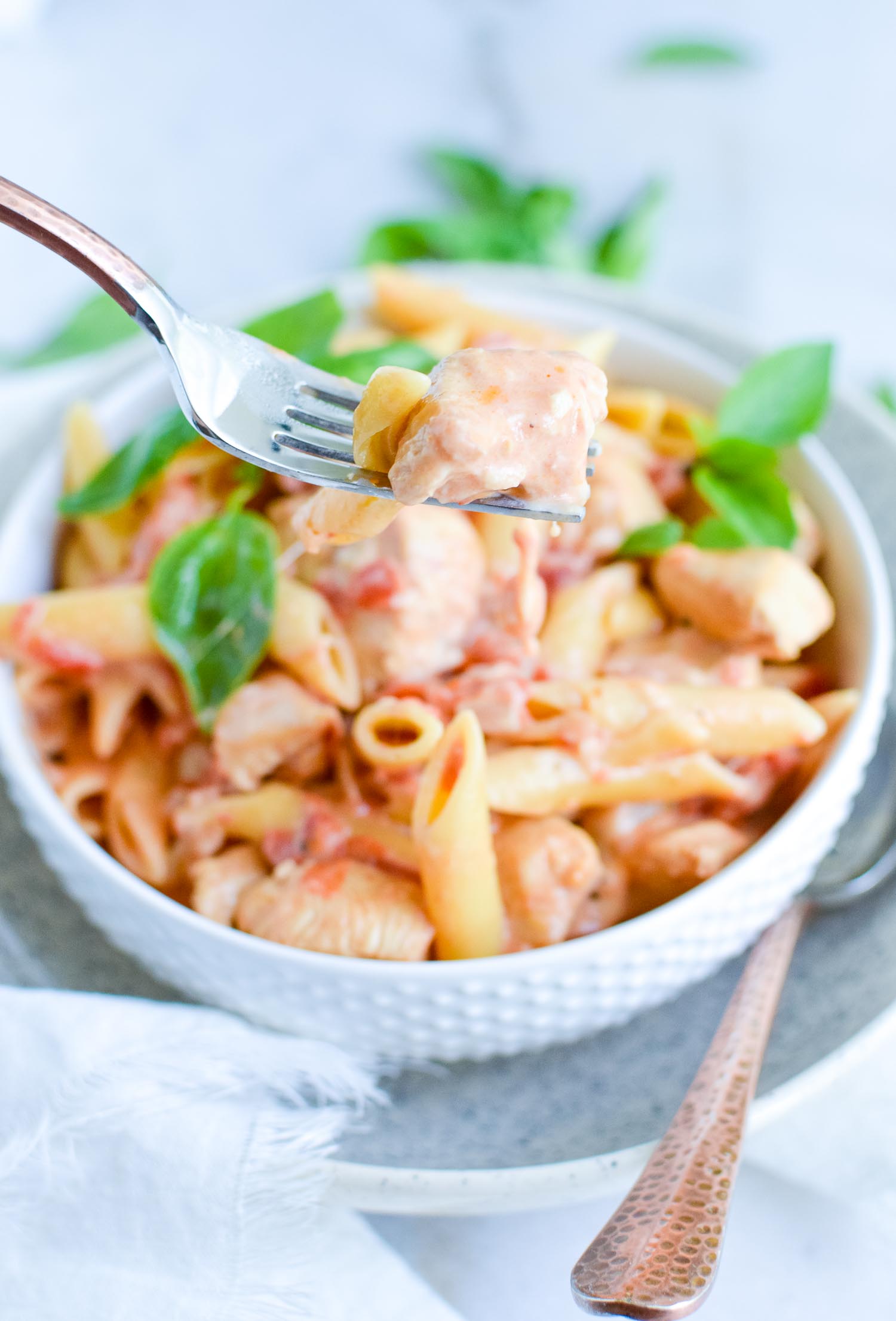 Garlic Chicken Pasta Recipe Happy Money Saver