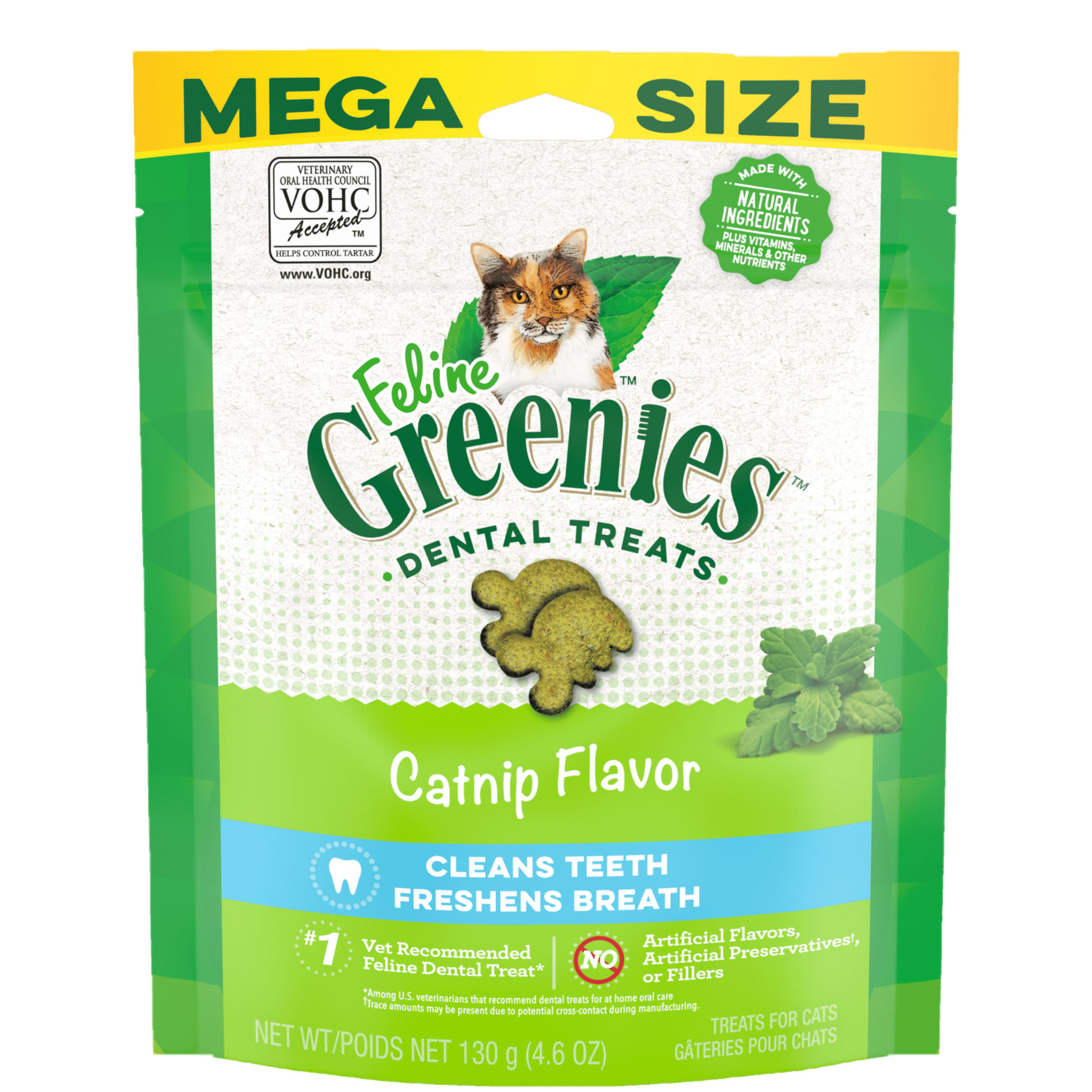GREENIES FELINE CATNIP 130G The Happy Pet Place