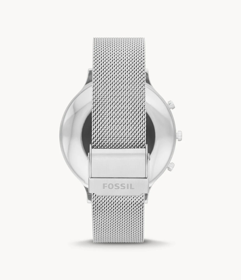 Fossil Women's Hybrid Smartwatch HR Charter Stainless Steel FTW7030