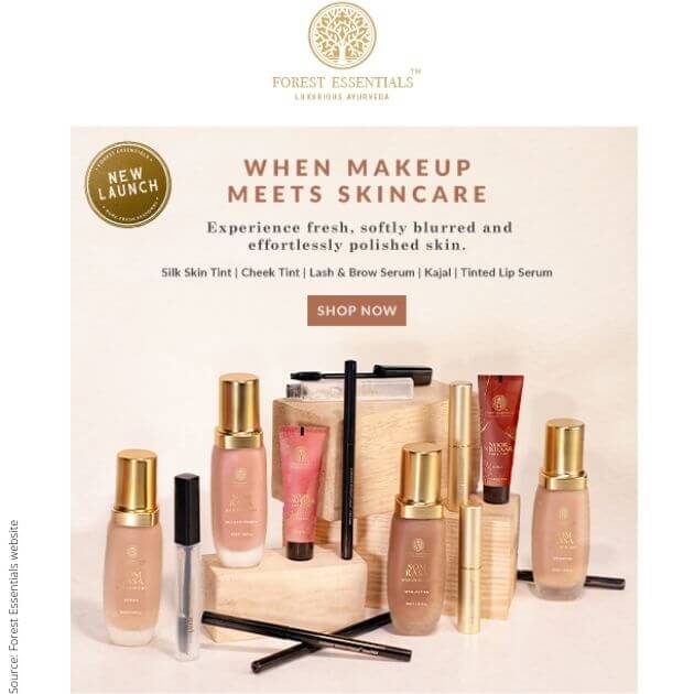 Forest Essentials' Silk Skin Tint Happy Skin Days