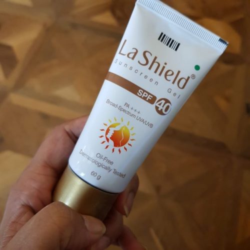 La Shield Sunscreen Gel SPF 40 PA+++ Happy Skin Days