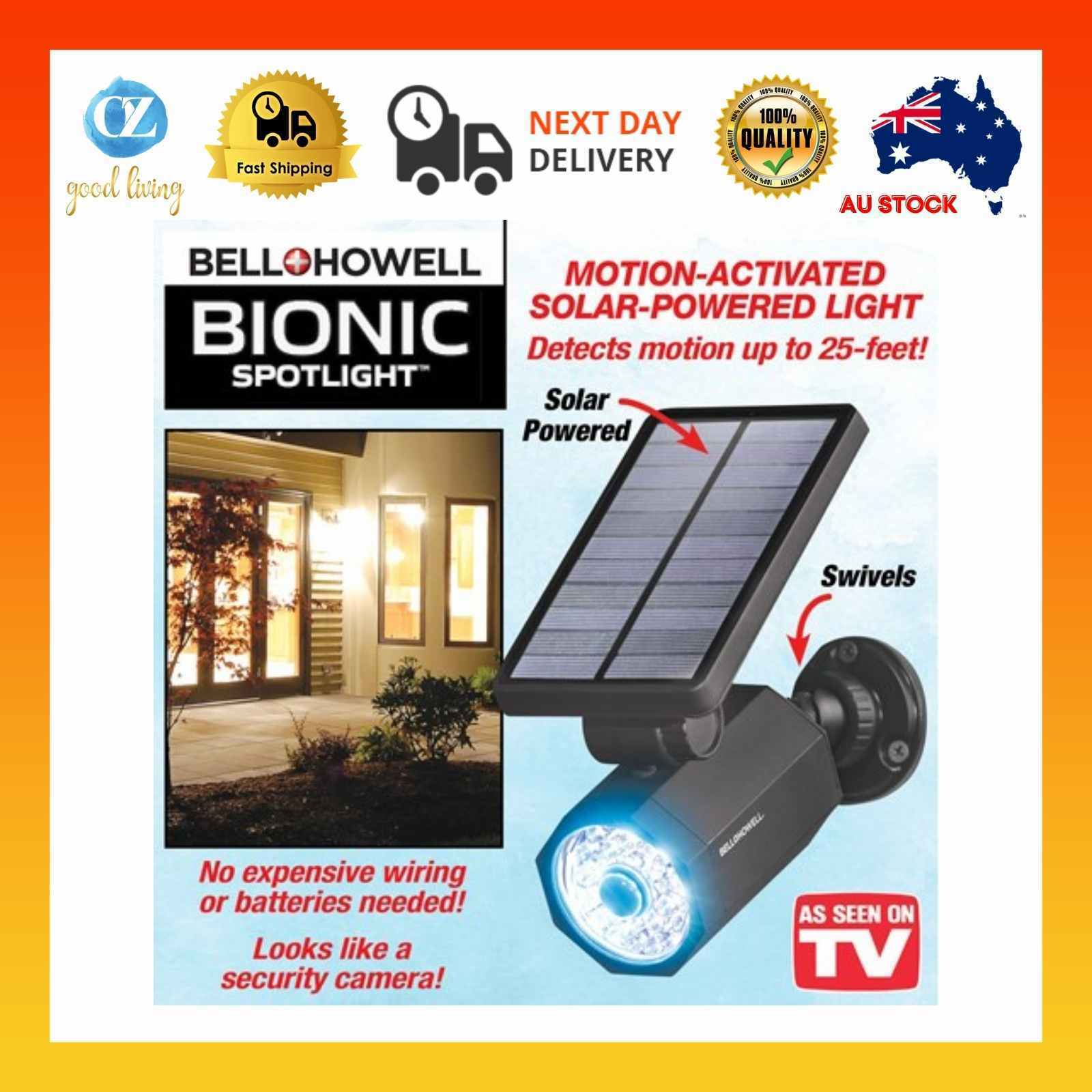 Bionic SPOTLIGHT*AS SEEN ON TV*Solar Cordless LED Light*Motion Sensor