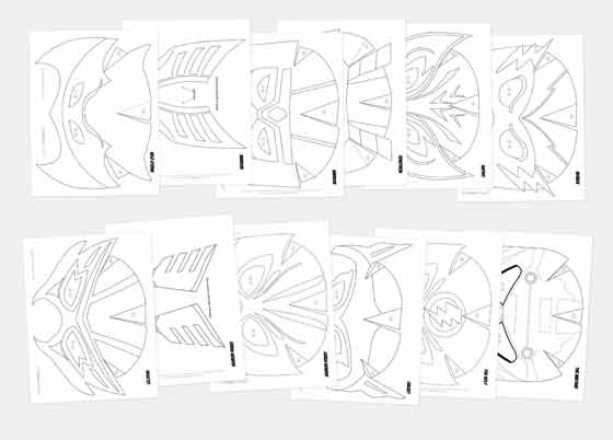 Printable superhero masks - Easy and fun to make DIY ...