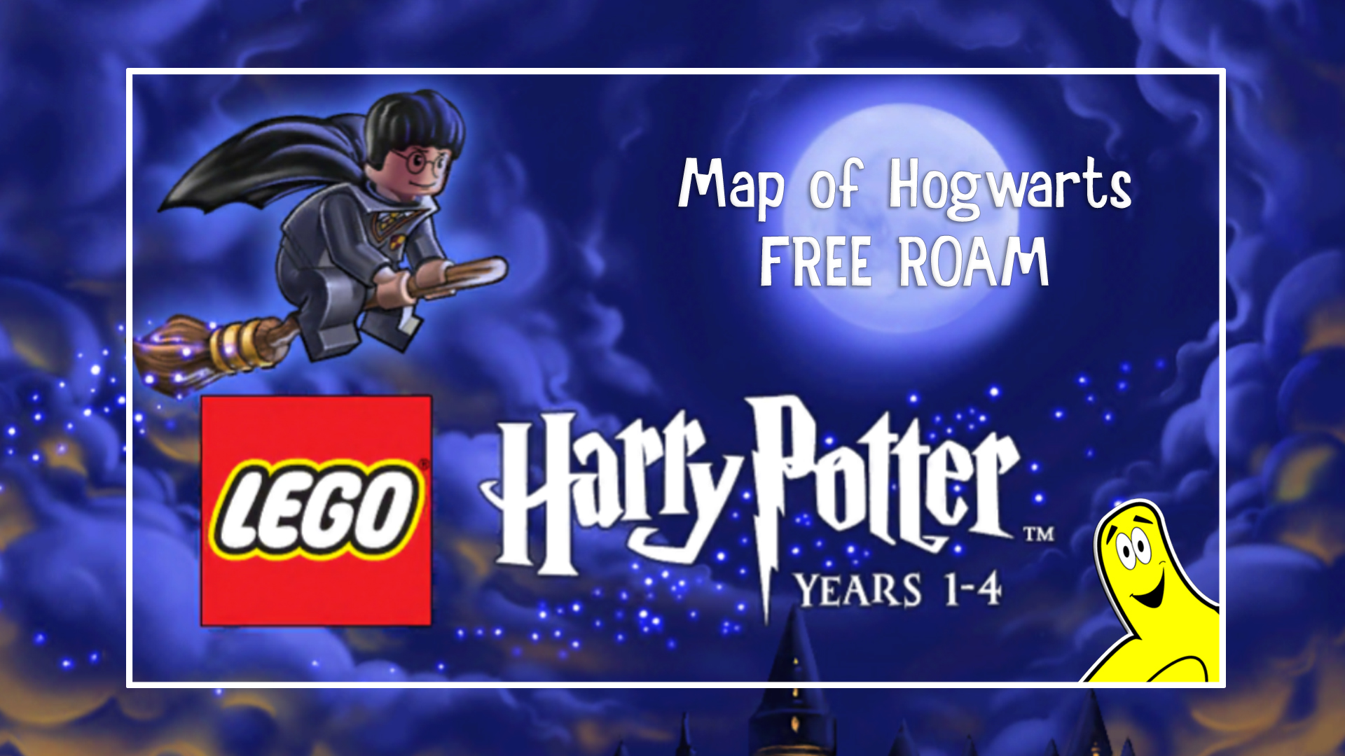 Lego Harry Potter Years 14 FREE ROAM Map Happy Thumbs Gaming
