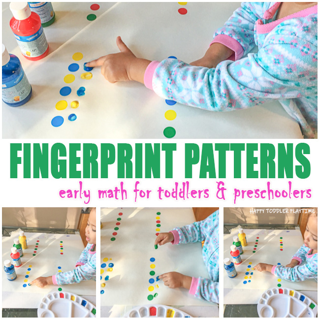 Fingerprint Patterns HAPPY TODDLER PLAYTIME