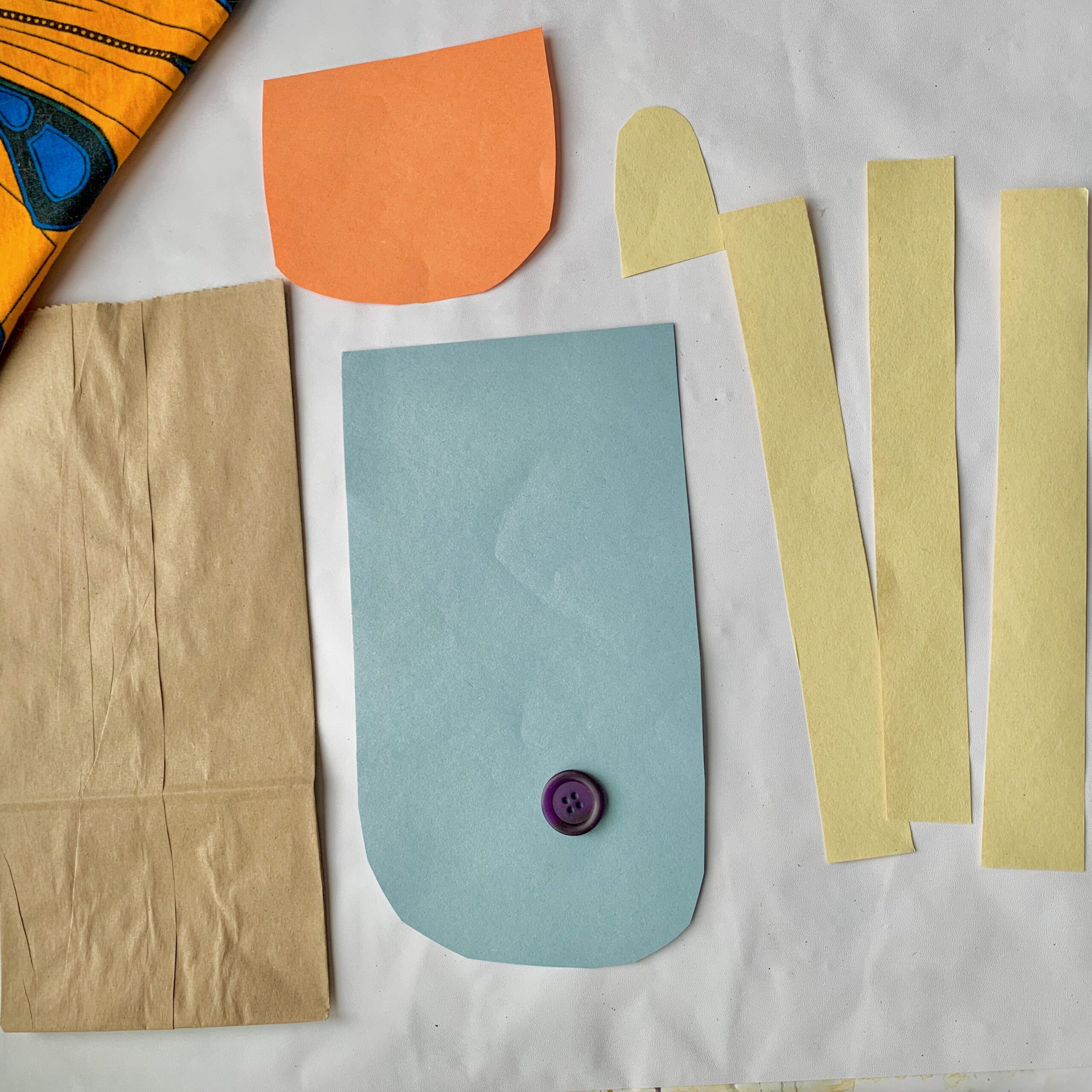 Paper Bag Backpack Craft For Kids Happy Toddler Playtime