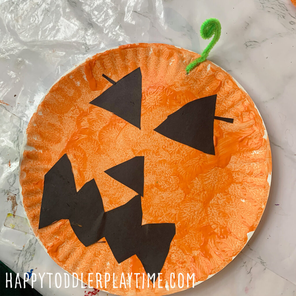 Halloween Paper Plate Crafts for Kids Happy Toddler Playtime