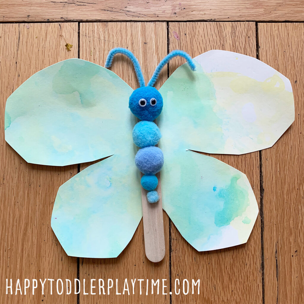 Beautiful Butterfly Crafts for Kids Happy Toddler Playtime