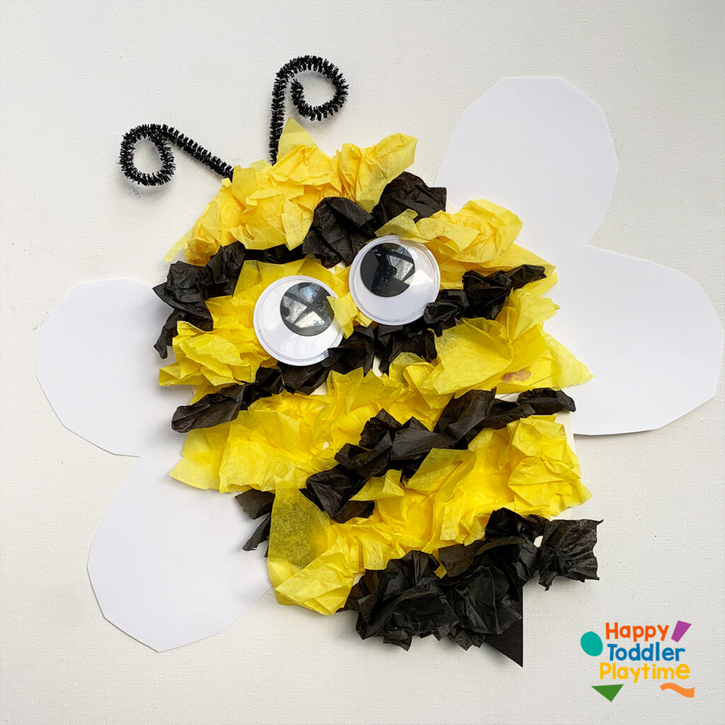 The Best Bee Crafts for Kids Happy Toddler Playtime