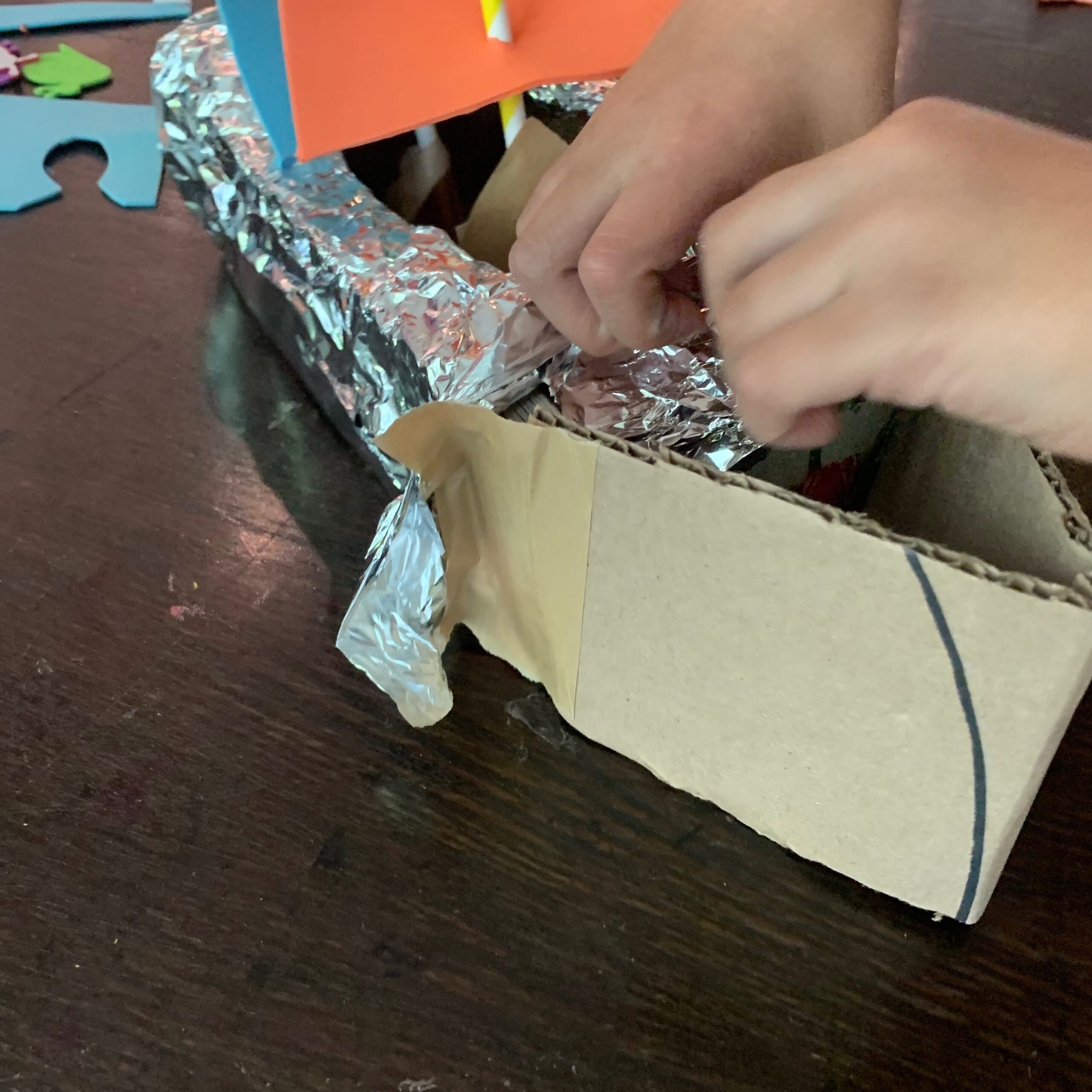 Aluminum Foil Boats Easy STEM Craft for Kids Happy Toddler Playtime